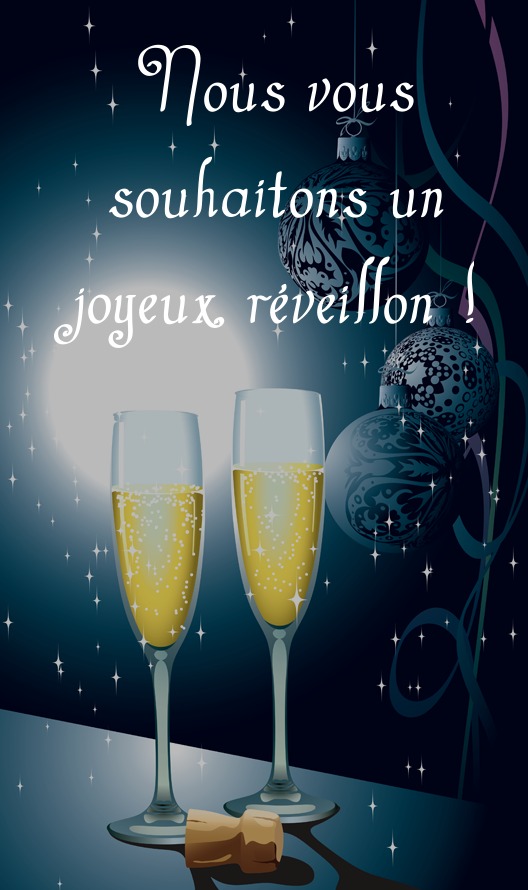 Nouvel an Champagne Montage photo