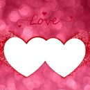 Love, corazones, 2 fotos