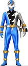 power ranger bleu dino