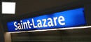 Panneau Station de Métro Saint-Lazare
