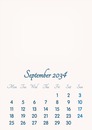 September 2034 // 2019 to 2046 // VIP Calendar // Basic Color // English