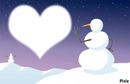 snowman in love