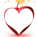 coeur explosif comme l'amour