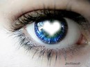 olhos azuis