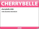 id card cherry belle sejati