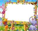 Luv_Pooh & friends frame
