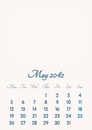 May 2042 // 2019 to 2046 // VIP Calendar // Basic Color // English