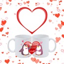 mugs, corazón
