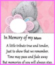 in memory of mom