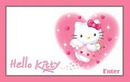 plaque chambre Hello Kitty
