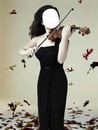 Femme qui joue du violon