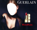 Guerlain KissKiss Lipstick advertising