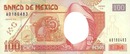 billete de 100 pesos