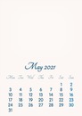 May 2021 // 2019 to 2046 // VIP Calendar // Basic Color // English