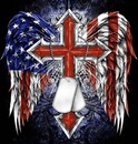 Stand for the flag Kneel for the cross