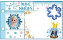 Carte Anniversaire Elsa Reine des Neiges