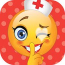 linda doctora de emoji con corazon