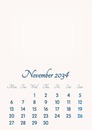 November 2034 // 2019 to 2046 // VIP Calendar // Basic Color // English