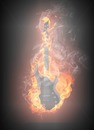 brennende gitarre