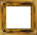1. cadre dorée
