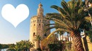 fotomotnaje para poner tu foto junto a la torre del oro de Sevilla