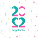 Happy New Year 2022, 2 fotos