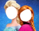 Queen Elsa and Princess Anna