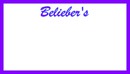 Belieber's