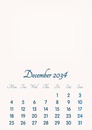 December 2034 // 2019 to 2046 // VIP Calendar // Basic Color // English