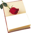 livre rose rouge