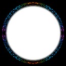círculo neon