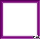 cadre photo violet