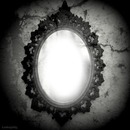 miroir baroque ovale