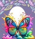 Cc Mariposa de colores