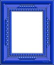 cadre bleu foncé
