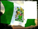 Rhodesia flag flying
