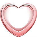 розовое сердце4