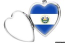 EL SALVADOR FLAG LOCKET