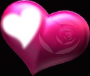 coeur rose