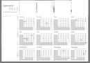 Calendrier 2013 By Moi