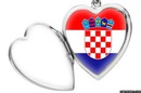 Croatia flag locket