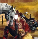cheval moto fille