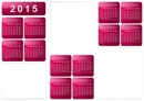 Calendrier Rose 2015 3 images !!