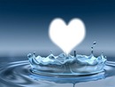 heart in water