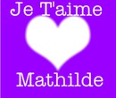 je t'aime Mathilde