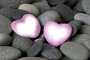piedras con corazon
