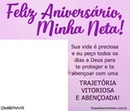 DMR - FELIZ ANIVERSÁRIO MINHA NETA