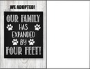 we adopted announcement
