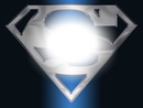 superman logo metal