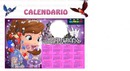 Calendario Princesa Sofía